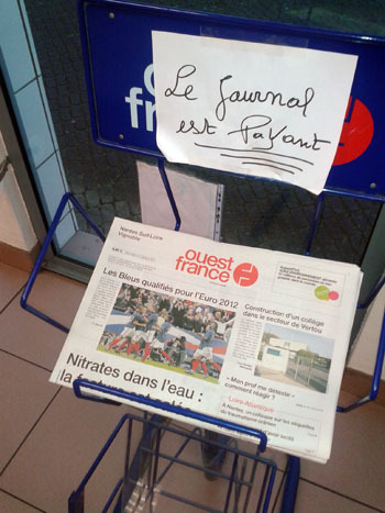 La presse en crise