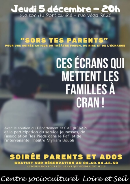 Les écrans qui mettent les familles à cran