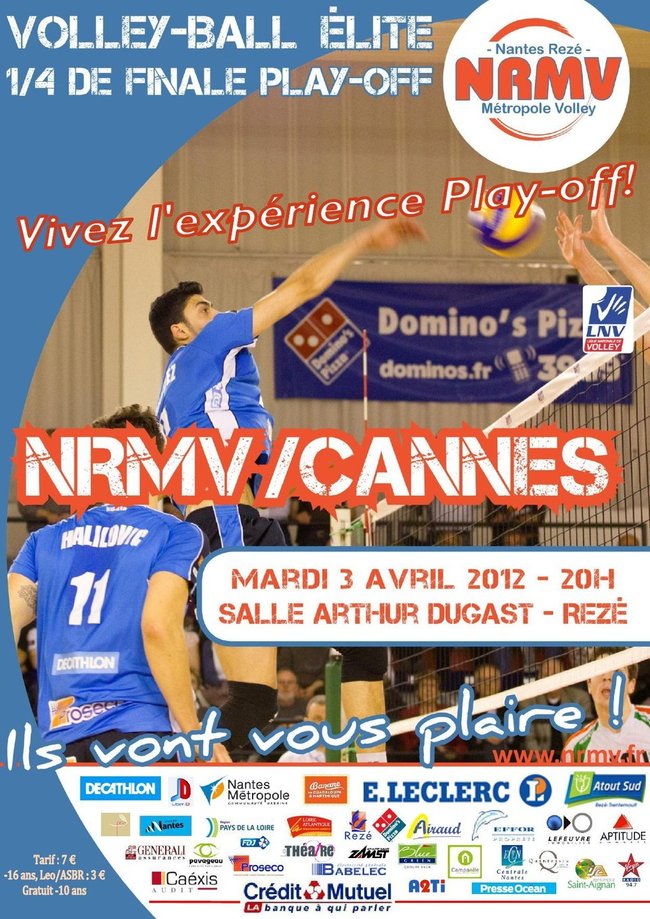 Mardi 3 avril, VENEZ VIVRE L’EXPÉRIENCE PLAY-OFF