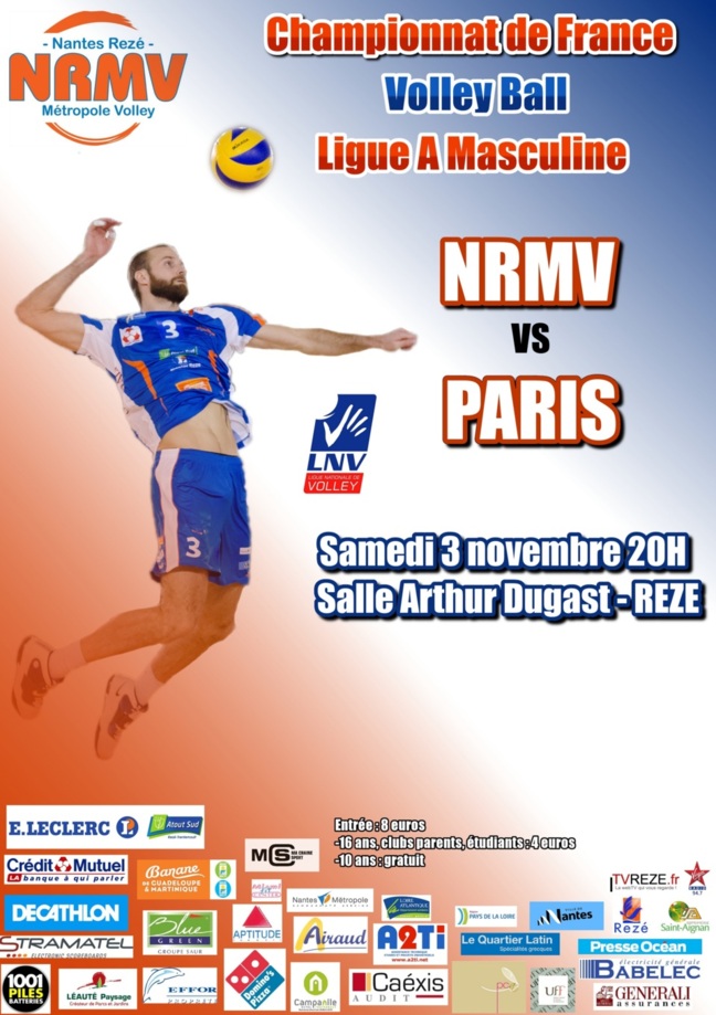 Le NRMV reçoit Paris Le NRMV reçoit Paris