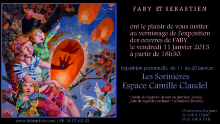 Les toiles de Faby