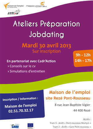 Préparez votre CV à l'embauche, avec la maison de l'emploi Préparez votre CV à l'embauche, avec la maison de l'emploi