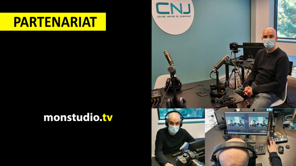Monstudio.tv : un 3eme studio sur Nantes métropole, en partenariat avec le CNJ