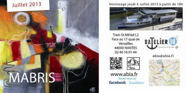 Bâbord et tribord pour MABRIS en juillet ! Bâbord et tribord pour MABRIS en juillet !