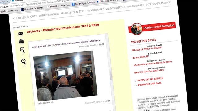 Archives - Premier tour municipales 2014 à Rezé