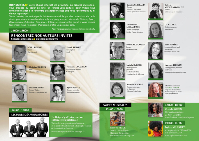 Libre cours : découvrez le programme de notre festival.  Libre cours : découvrez le programme de notre festival.