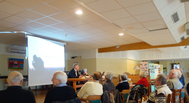 Une partie du public