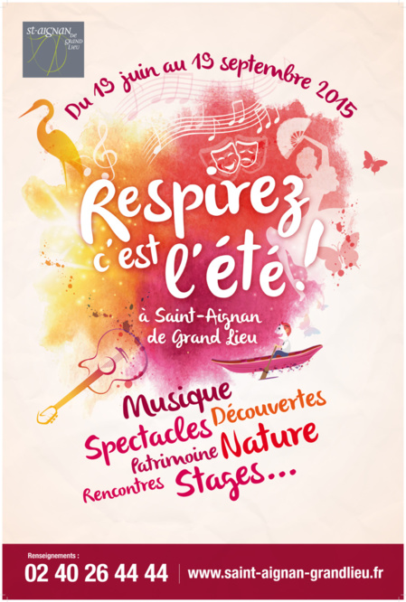 Respirez, c'est l'été à Saint-Aignan de Grand Lieu !