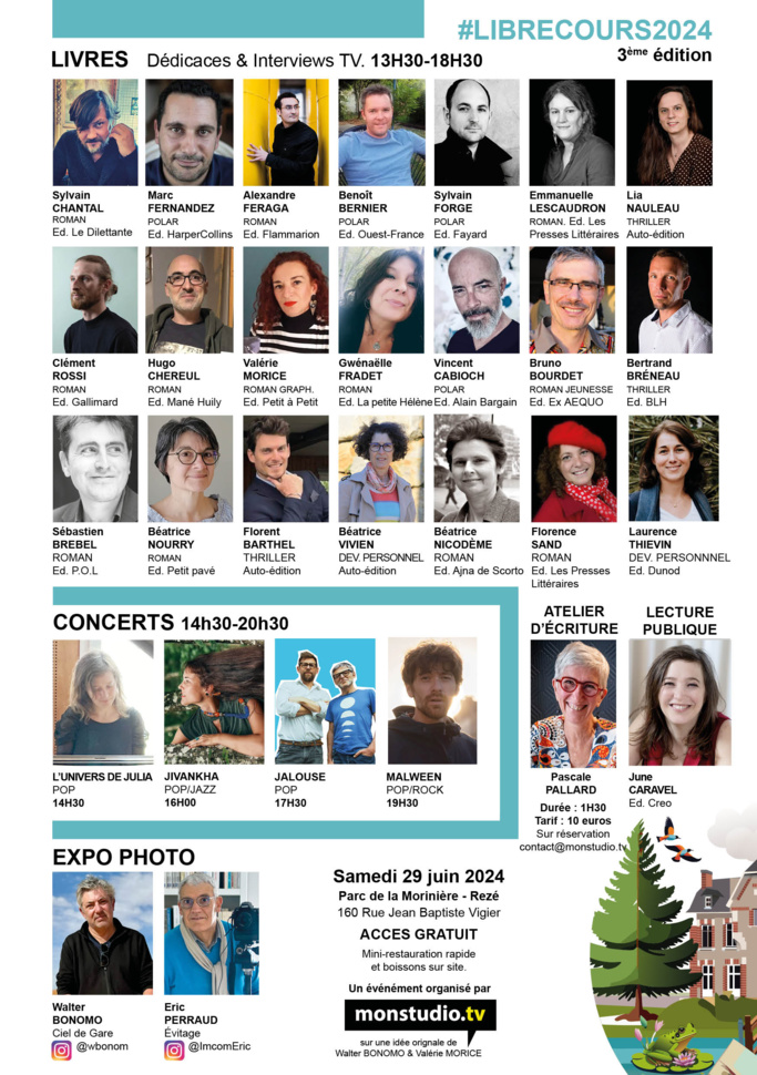 Libre cours 2024 : découvrez le programme Libre cours 2024 : découvrez le programme