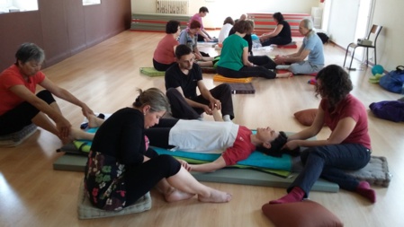 Atelier relaxation et massage bien-être des mains