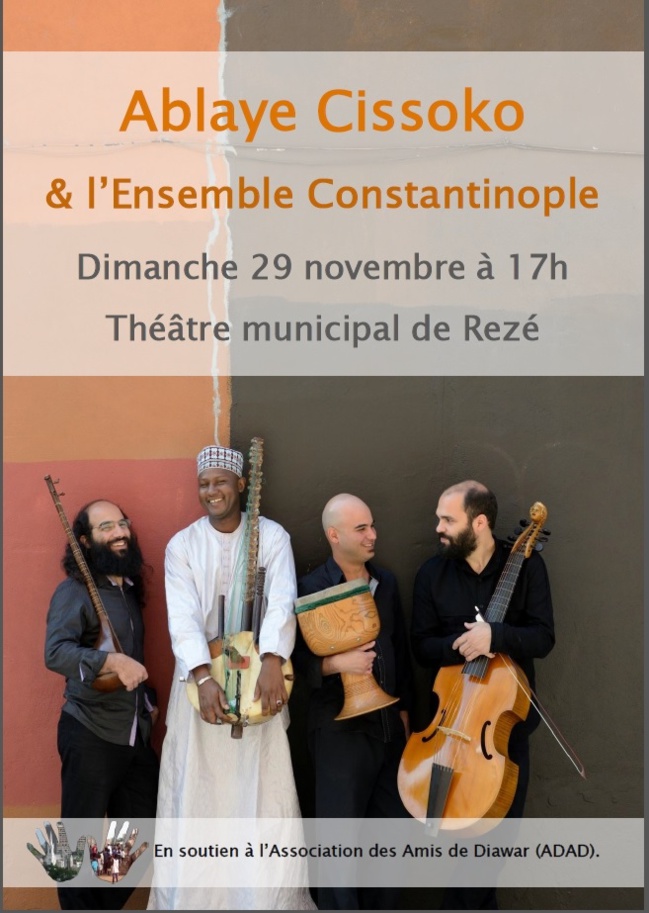 Concert au Théâtre de Rezé  Ablaye Cissoko