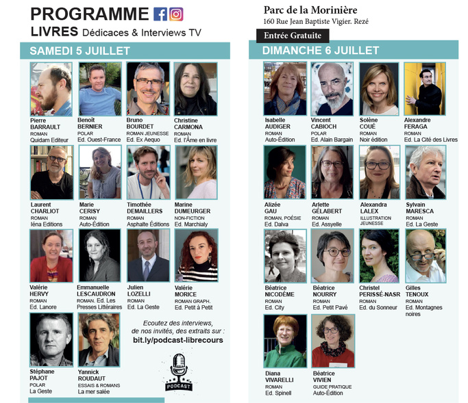 Programme Libre Cours 2025 Programme Libre Cours 2025