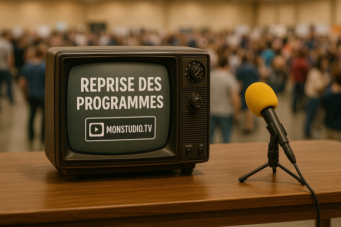 Après la déconnexion estivale, c'est l’heure de la reprise pour monstudio.tv ! Après la déconnexion estivale, c'est l’heure de la reprise pour monstudio.tv !