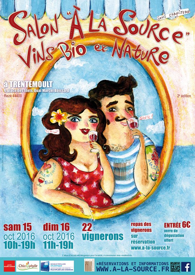 Salon des vins bio à Trentemoult