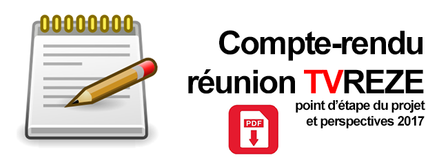 Compte rendu réunion TVREZE - Novembre 2016