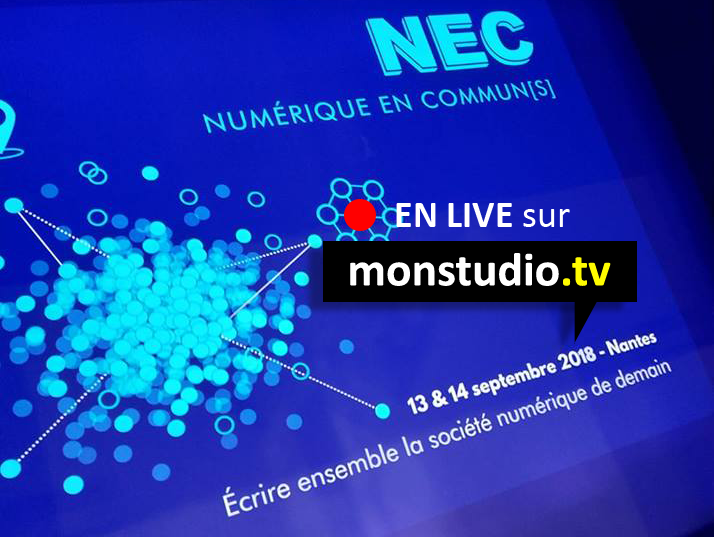 Numérique en Commun en LIVE sur Monstudio.tv