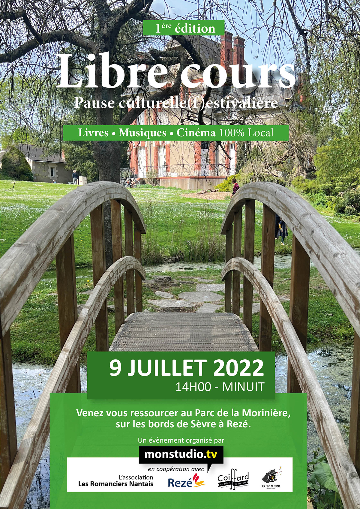 Recherche bénévoles 9 juillet pour notre nouveau rendez-vous Culturel à Rezé