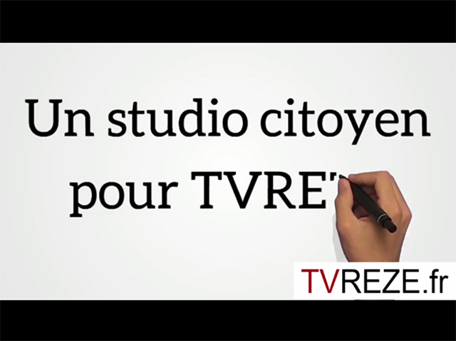 Soutenez le projet de Studio TV citoyen de TVREZE