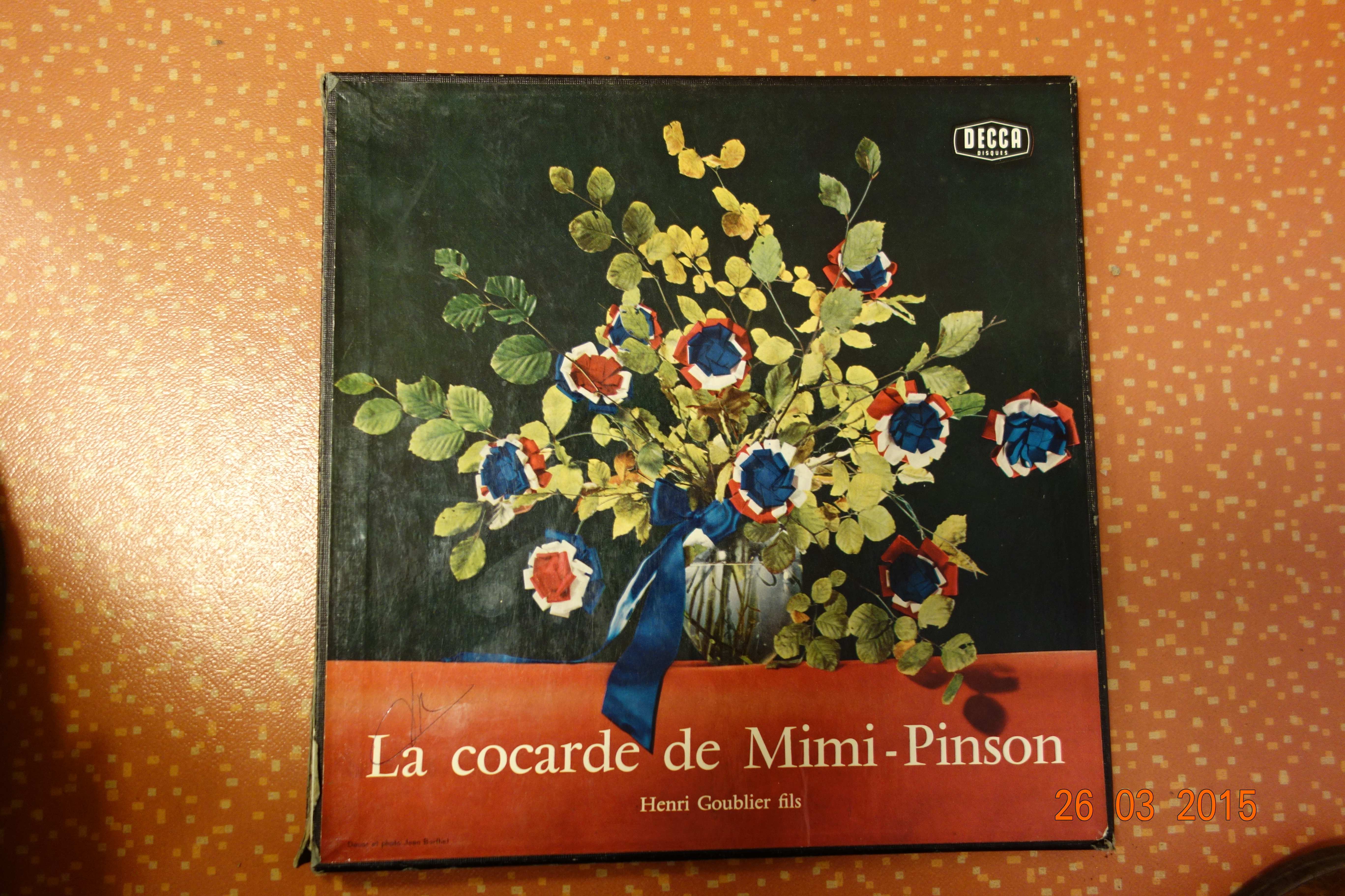 Le coffret de 4 78 tours de 1915