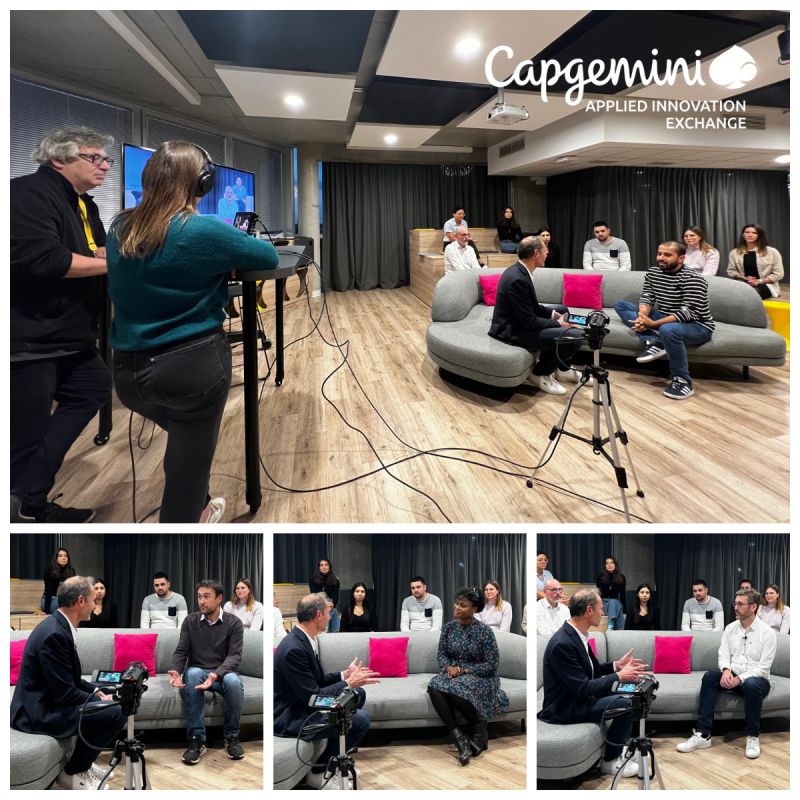 Monstudio.tv réalise une émission pilote avec CapGemini Nantes Monstudio.tv réalise une émission pilote avec CapGemini Nantes