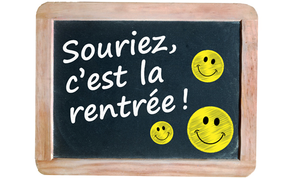 Souriez, c'est la rentrée