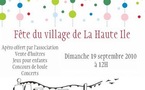 Fête de village à Haute-ile