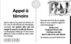Appels à Témoins
