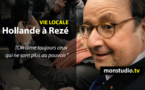 François Hollande en déplacement à Rezé