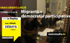 Les vrais débats à Rezé : migrants + démocratie participative