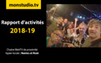 Rapport d'activité 2018-2019 de monstudio.tv