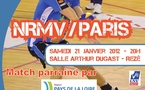 Le NRMV reçoit l'équipe du Paris VOLLEY