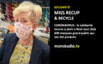 Miss recup et Recycle fait des masques Miss recup et Recycle fait des masques