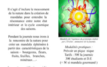 Journée Mandala du Printemps 2015