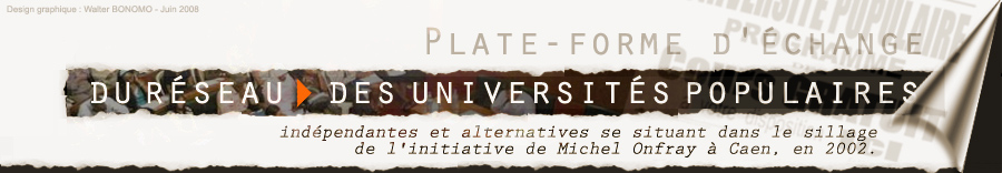le blog des Universités populaires